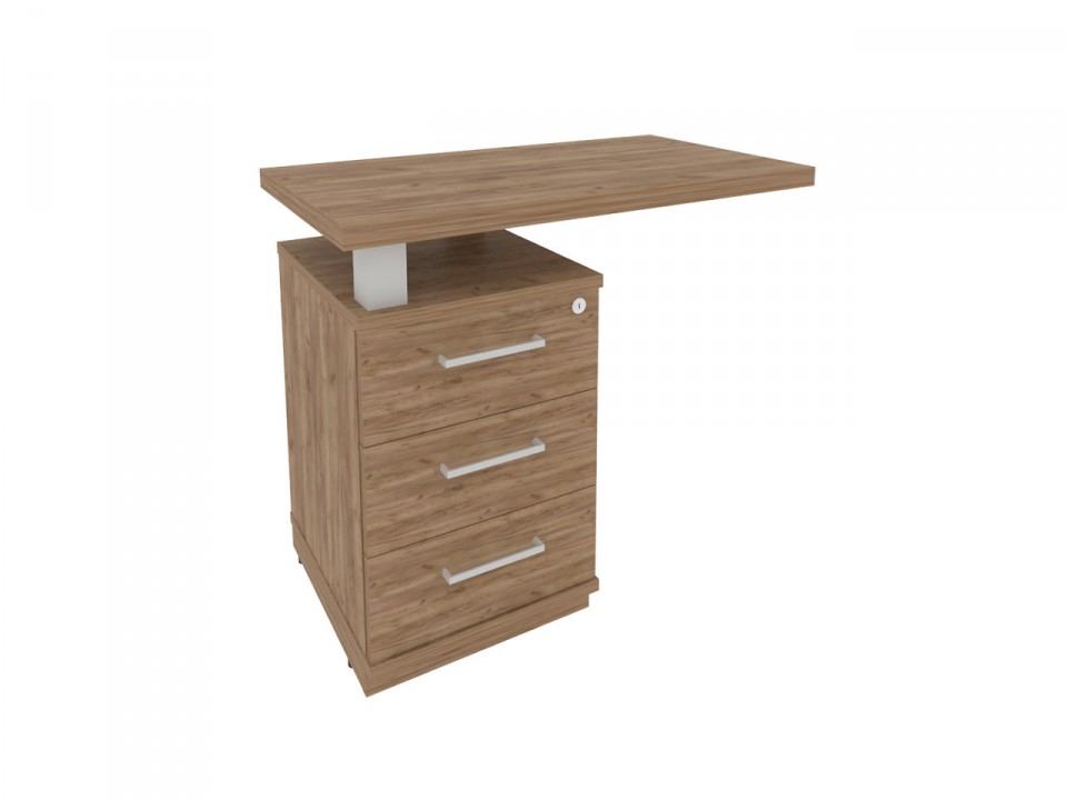 Мебель для руководителя FIRST Тумба приставная лев/прав KTP-1(L/R)